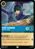 Hiro Hamada - Robotics Prodigy Disney Lorcana card