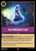 The Sorcerer's Hat Disney Lorcana card