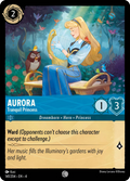 Aurora - Tranquil Princess Disney Lorcana card