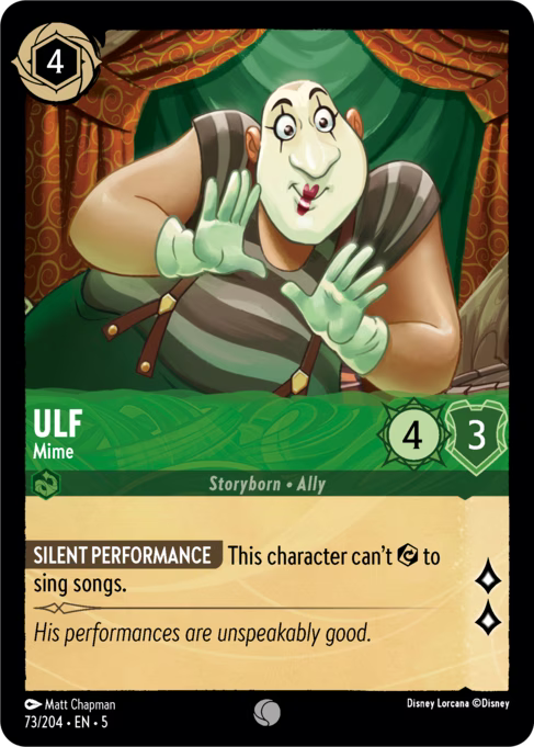 Ulf - Mime Disney Lorcana card