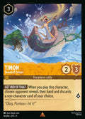 Timon - Snowball Swiper Disney Lorcana card