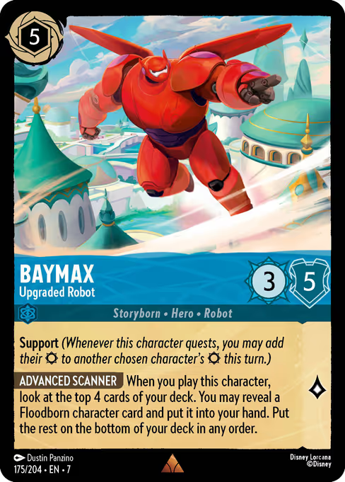 Baymax - Upgraded Robot Disney Lorcana card