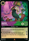 Kuzco - Impulsive Llama Disney Lorcana card