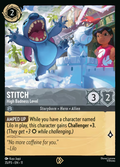 Stitch - High Badness Level Disney Lorcana card