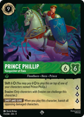 Prince Phillip - Vanquisher of Foes Disney Lorcana card