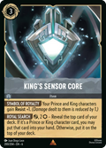 King's Sensor Core Disney Lorcana card