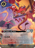Mushu - Your Worst Nightmare Disney Lorcana card