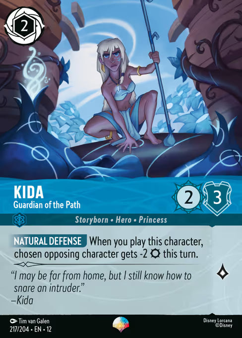 Kida - Guardian of the Path Disney Lorcana card