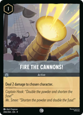 Fire the Cannons! Disney Lorcana card