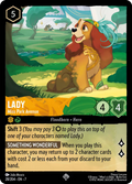 Lady - Miss Park Avenue Disney Lorcana card