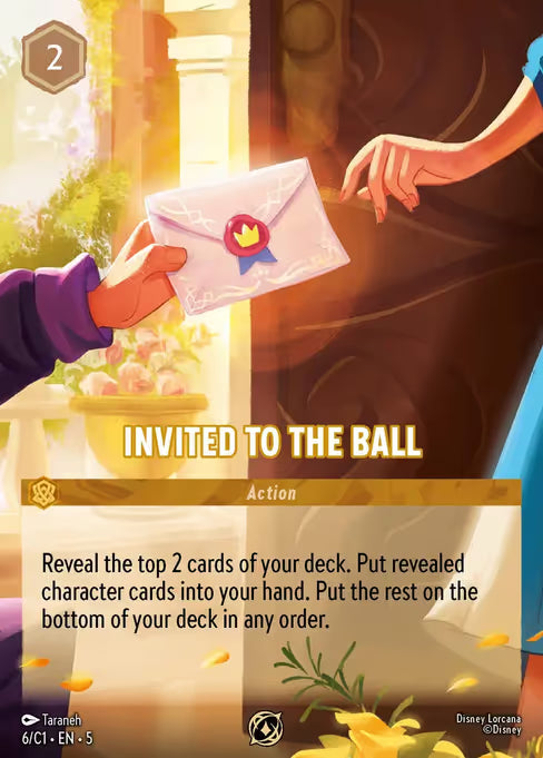 Invited to the Ball Disney Lorcana card
