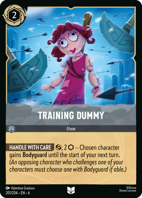 Training Dummy Disney Lorcana card