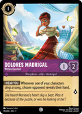 Dolores Madrigal - Within Earshot Disney Lorcana card