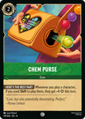 Chem Purse Disney Lorcana card