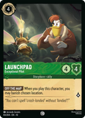 Launchpad - Exceptional Pilot Disney Lorcana card