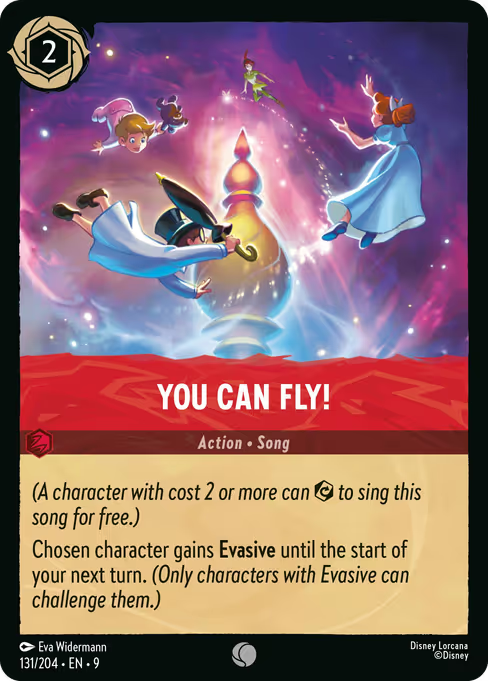 You Can Fly! Disney Lorcana card