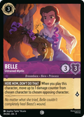 Belle - Untrained Mystic Disney Lorcana card