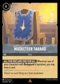 Musketeer Tabard Disney Lorcana card