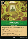 Sudden Chill Disney Lorcana card