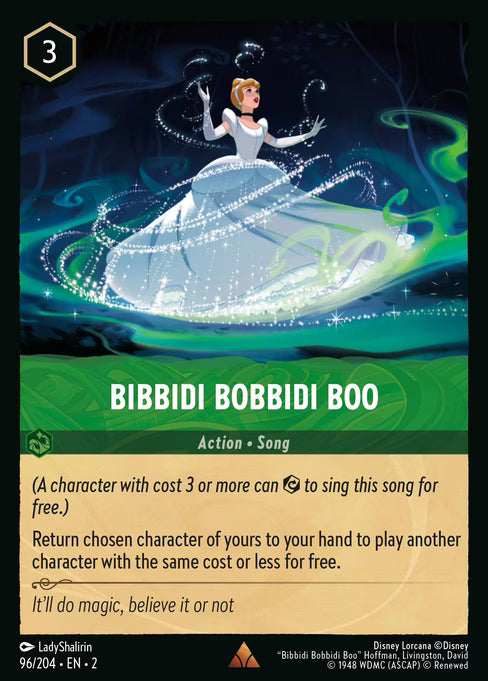 Bibbidi Bobbidi Boo Disney Lorcana card