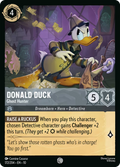 Donald Duck - Ghost Hunter Disney Lorcana card