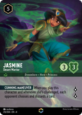 Jasmine - Desert Warrior Disney Lorcana card
