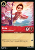 Boun - Precocious Entrepreneur Disney Lorcana card