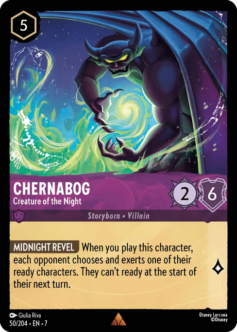 Chernabog - Creature of the Night Disney Lorcana card