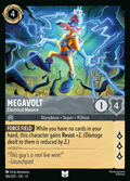 Megavolt - Electrical Menace Disney Lorcana card