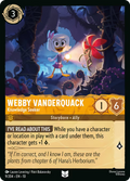 Webby Vanderquack - Knowledge Seeker Disney Lorcana card