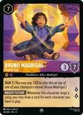 Bruno Madrigal - Singing Seer Disney Lorcana card