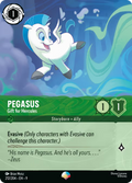 Pegasus - Gift for Hercules Disney Lorcana card