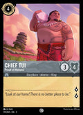 Chief Tui - Proud of Motunui Disney Lorcana card