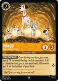 Pongo - Determined Father Disney Lorcana card