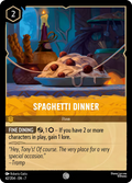 Spaghetti Dinner Disney Lorcana card