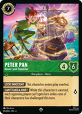 Peter Pan - Never Land Prankster Disney Lorcana card