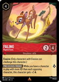 Faline - Playful Fawn Disney Lorcana card