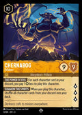 Chernabog - Evildoer Disney Lorcana card
