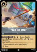 Training Staff Disney Lorcana card