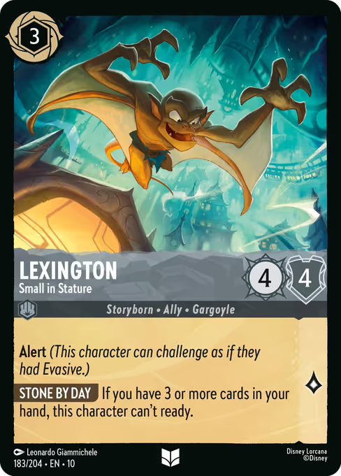 Lexington - Small in Stature Disney Lorcana card