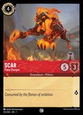 Scar - Fiery Usurper Disney Lorcana card
