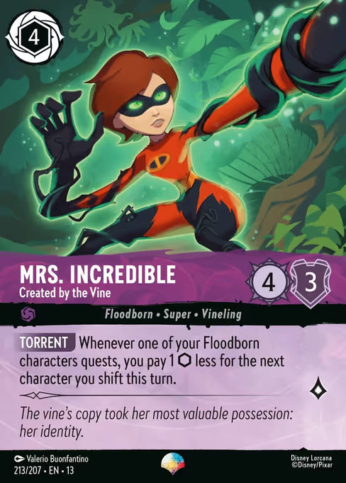 Pete - Created by the Vine Disney Lorcana card