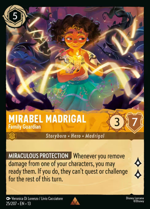 Mirabel Madrigal - Family Guardian Disney Lorcana card