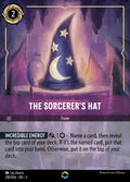 The Sorcerer's Hat Disney Lorcana card