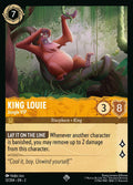 King Louie - Jungle VIP Disney Lorcana card