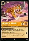 Antonio's Jaguar - Faithful Companion Disney Lorcana card