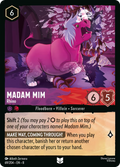 Madam Mim - Rhino Disney Lorcana card