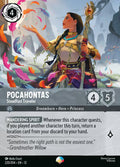 Pocahontas - Steadfast Traveler Disney Lorcana card