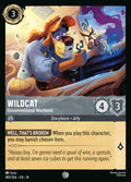 Wildcat - Unconventional Mechanic Disney Lorcana card