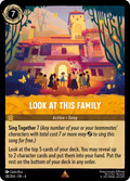 Look at This Family Disney Lorcana card